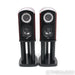 TAD Reference CR-1 Bookshelf Speakers; Rosewood Pair with Stands
