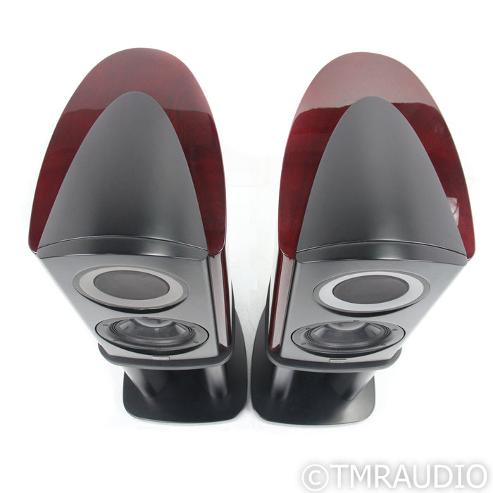 TAD Reference CR-1 Bookshelf Speakers; Rosewood Pair with Stands