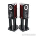 TAD Reference CR-1 Bookshelf Speakers; Rosewood Pair with Stands