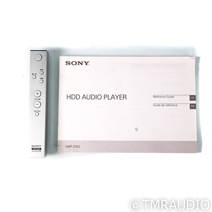 Sony HAP-Z1ES Network Server / Streamer; 1TB HDD