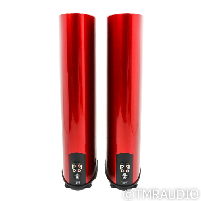 Paradigm Persona 3F Floorstanding Speakers; Candy Apple Red Pair