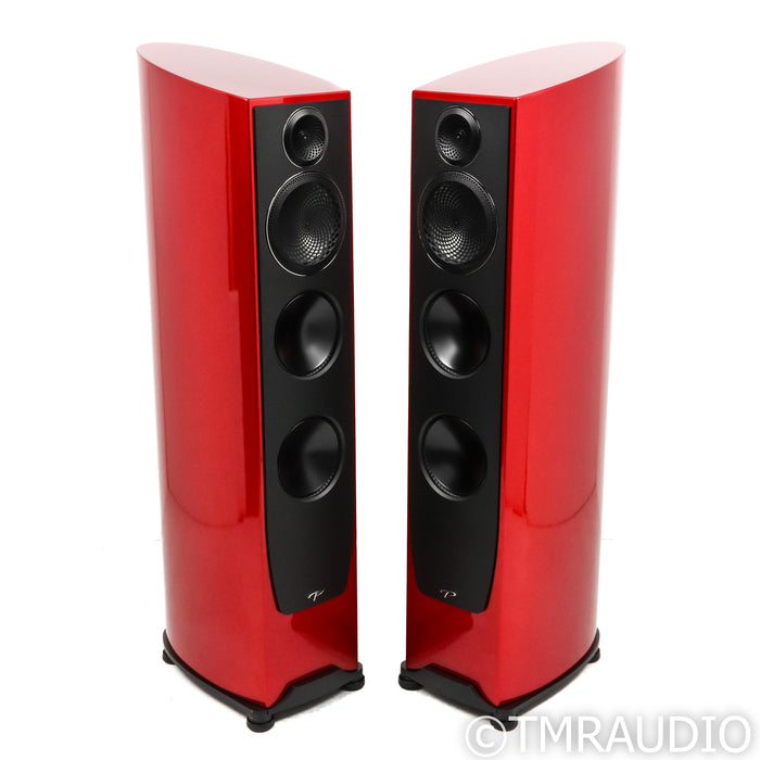 Paradigm Persona 3F Floorstanding Speakers; Candy Apple Red Pair