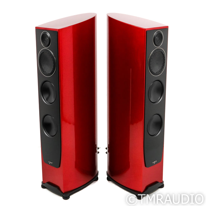 Paradigm Persona 3F Floorstanding Speakers; Candy Apple Red Pair