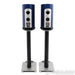 Paradigm Persona B Bookshelf Speakers; Aria Blue Pair with Stands