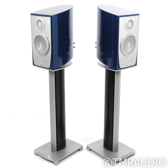 Paradigm Persona B Bookshelf Speakers; Aria Blue Pair with Stands