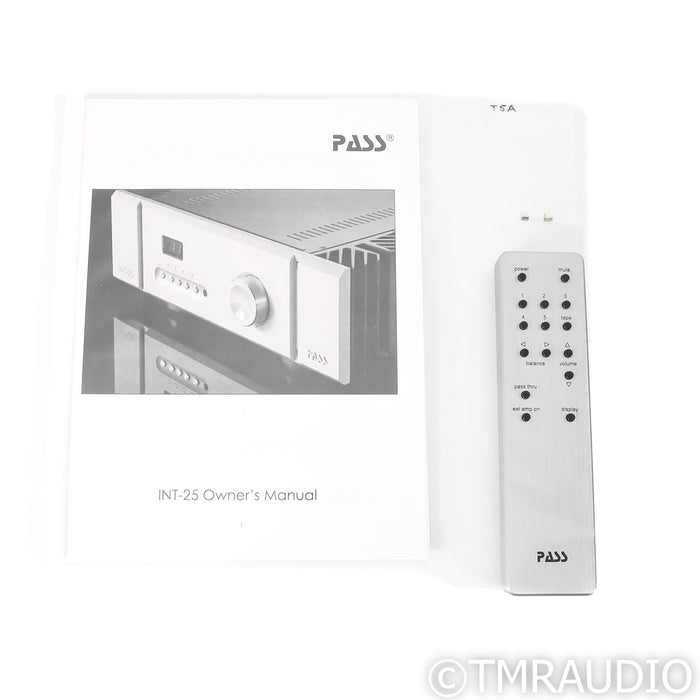 Pass Labs INT-25 Stereo Integrated Amplifier