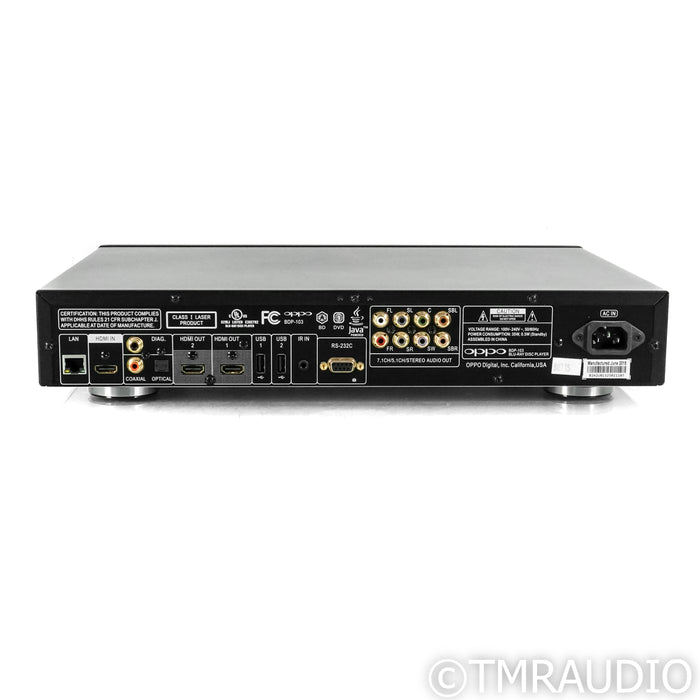 Oppo BDP-103 Universal Blu-ray Player; CD / SACD