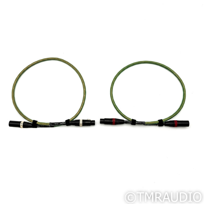 Iconoclast UP-OCC 4x4 XLR Cables; 3ft Pair Balanced Interconnects