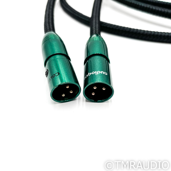 AudioQuest Columbia XLR Cables; 7ft Pair Balanced Interconnects