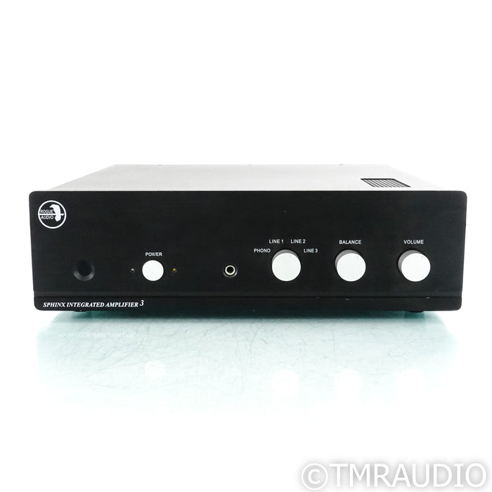 Rogue Audio Sphinx V3 Stereo Tube Hybrid Integrated Amplifier; MM / MC Phono