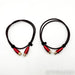 AudioQuest Red River XLR Cables; 1m Pair Balanced Interconnects