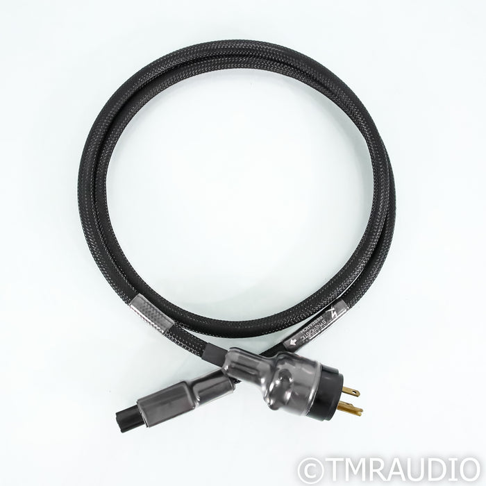 Synergistic Research UEF Black Power Cable; 5ft AC Cord; 12AWG