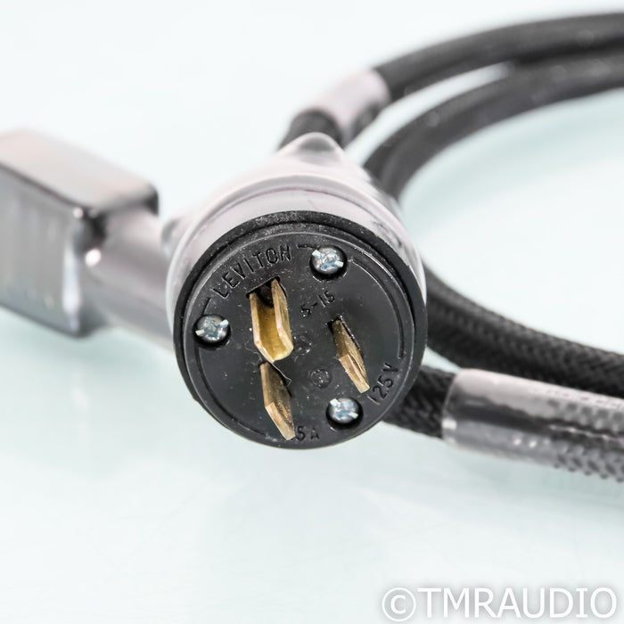 Synergistic Research UEF Black Power Cable; 5ft AC Cord; 12AWG