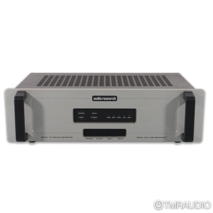 Audio Research DAC7 DAC; D/A Converter