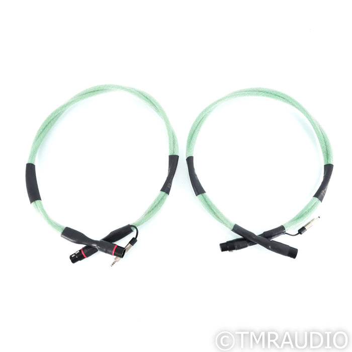 Synergistic Research Designers' Reference XLR Cables; 1m Pair Balanced Interconnects