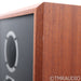 KLH Model Five Bookshelf Speakers; Mahogany Pair with Stands