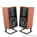KLH Model Five Bookshelf Speakers; Mahogany Pair with Stands