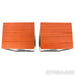 KLH Model Five Bookshelf Speakers; Mahogany Pair with Stands