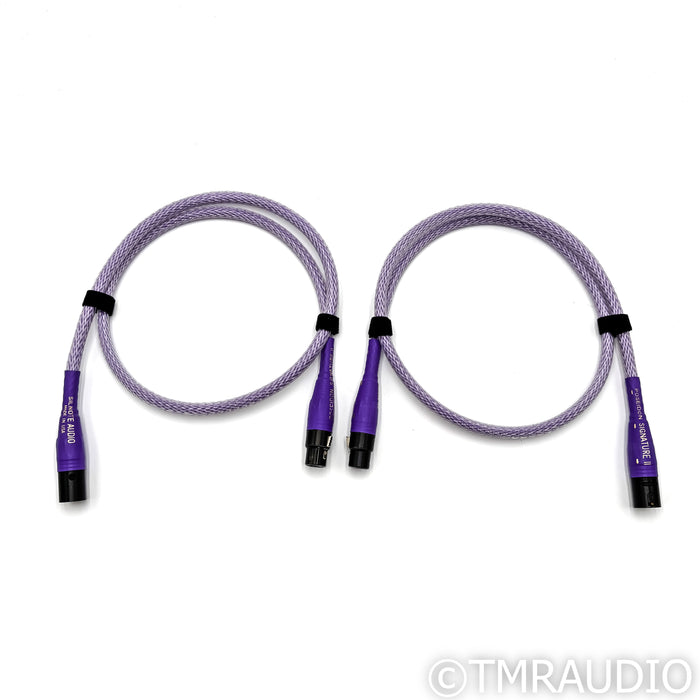 Silnote Audio Poseidon Signature II XLR Cables; 1m Pair Balanced Interconnects
