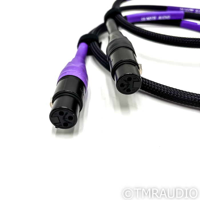 Silnote Audio Poseidon Signature XLR Cables; 1m Pair Balanced Interconnects