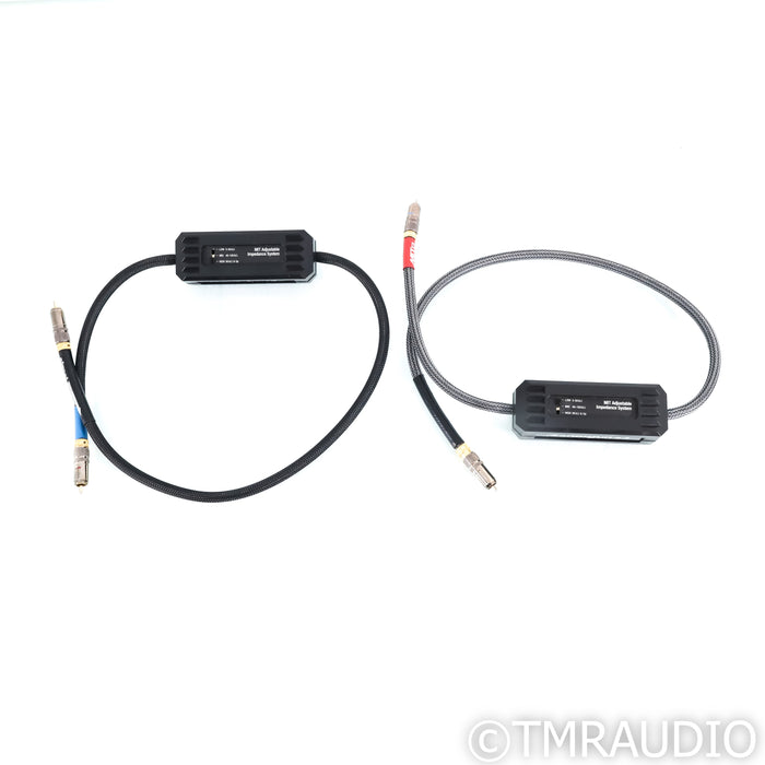 MIT Shotgun S3 RCA Cables; 1m Pair Interconnects