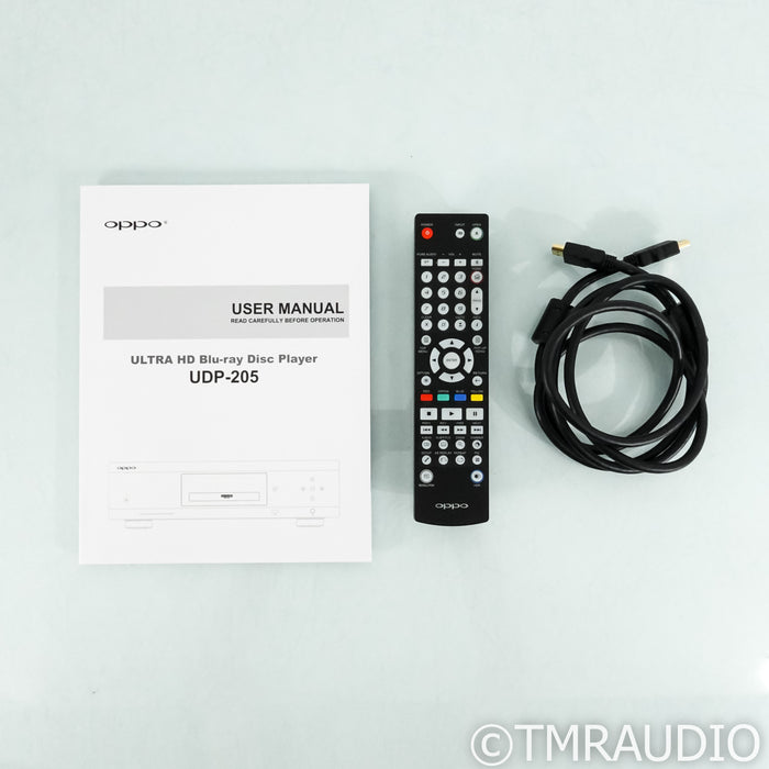 Oppo UDP-205 UltraHD Universal Blu-ray Player; CD / SACD
