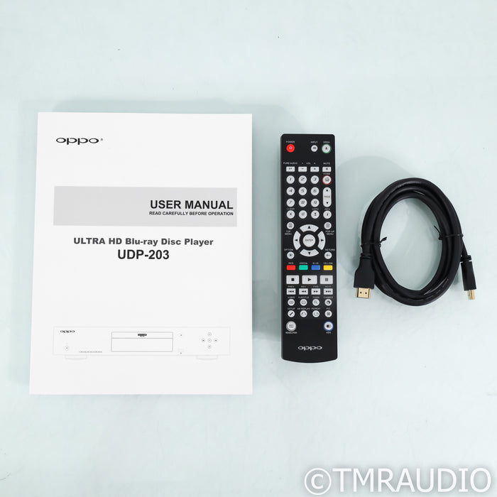 Oppo UDP-203 4k Universal Blu-ray Player; CD / SACD