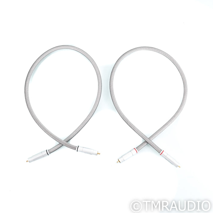 Allnic Audio MU-8RS RCA Cables; 1m Pair Interconnects