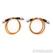Luna Cables Orange XLR Cables; 1m Pair Balanced Interconnects