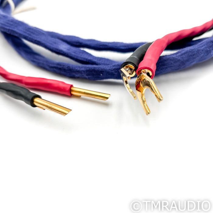 Luna Cables Mauve Speaker Cables; 3m Pair