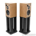 Harbeth 30.2 40th Anniv. Bookshelf Speakers; Eucalyptus Pair w/ Skylan Stands