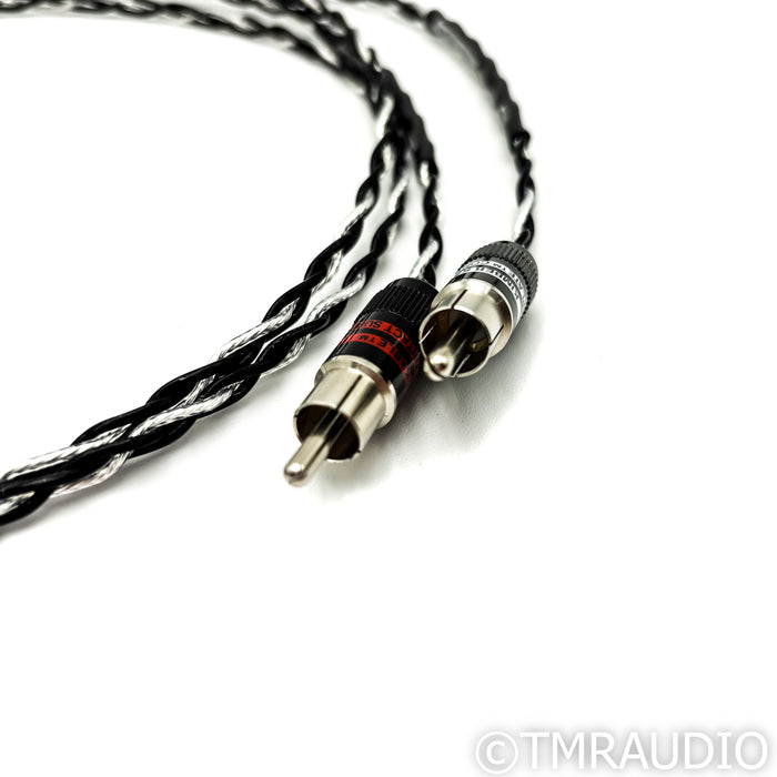 Kimber Kable Silver Streak RCA Cables; 1m Pair Interconnects