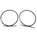 Shunyata Research Delta V2 RCA Cables; 1m Pair Interconnects
