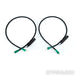AudioQuest Earth XLR Cables; 1m Pair Balanced Interconnects; 72v DBS