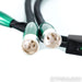 AudioQuest Earth XLR Cables; 1m Pair Balanced Interconnects; 72v DBS
