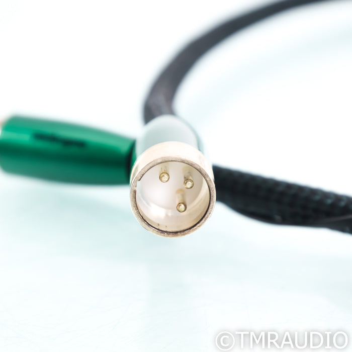 AudioQuest Earth XLR Cable; 1m Balanced Interconnect; Single; 72v DBS
