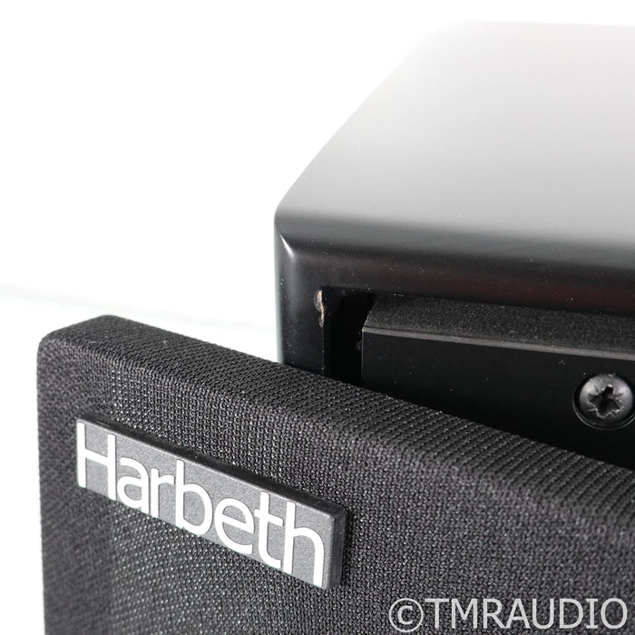 Harbeth P3ESR XD Bookshelf Speakers; Satin Black Pair