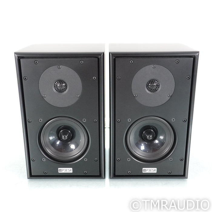 Harbeth P3ESR XD Bookshelf Speakers; Satin Black Pair