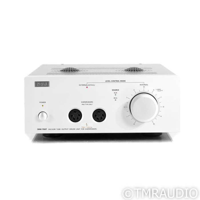 STAX SRM-700T Tube Headphone Amplifier with SR-L500 MK 2 Headphones
