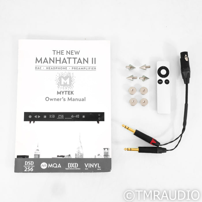 Mytek Manhattan II Headphone Amplifier / Preamplifier; DAC; Network Card