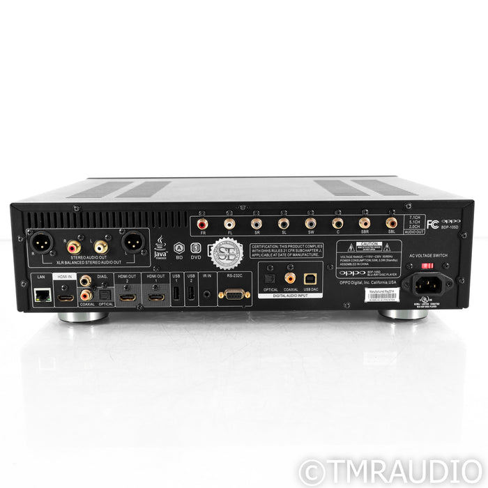 Oppo BDP-105D Universal Blu-ray Player; Signature Edition Upgrade