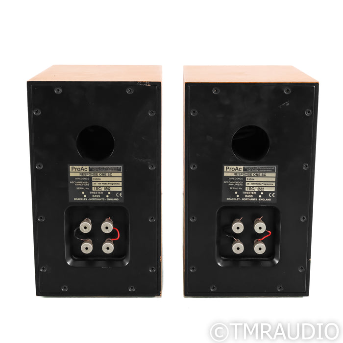 ProAc Response One SC Bookshelf Speakers; Pair