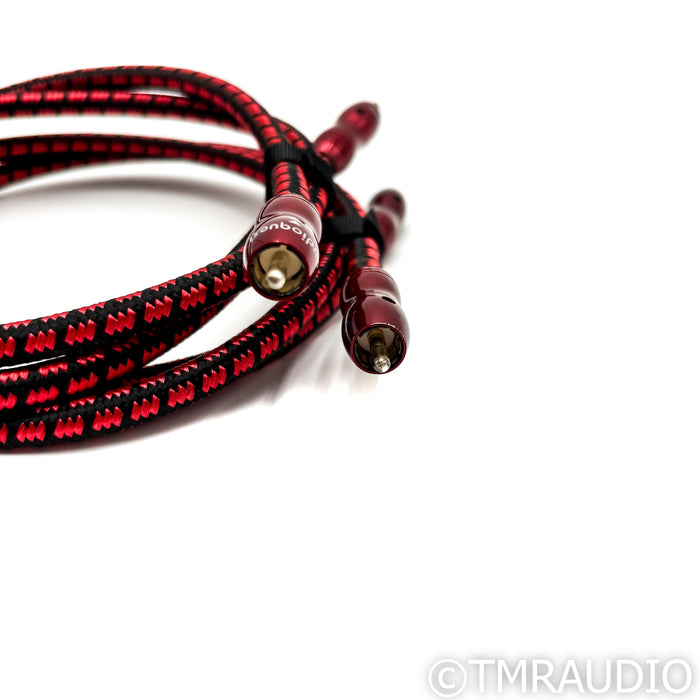 AudioQuest King Cobra RCA Cables; 1m Pair Interconnects
