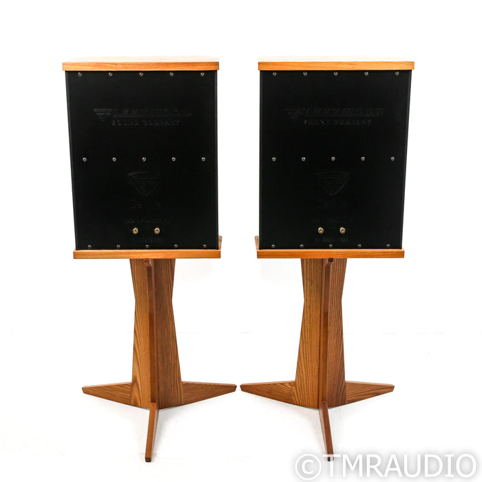 Fleetwood Sound Deville Bookshelf Speakers; Black Pair w/ Stands