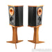 Fleetwood Sound Deville Bookshelf Speakers; Black Pair w/ Stands