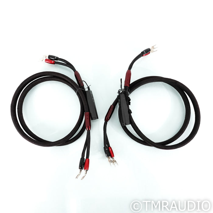 AudioQuest William Tell Zero Speaker Cables; 6ft Pair; 72v DBS