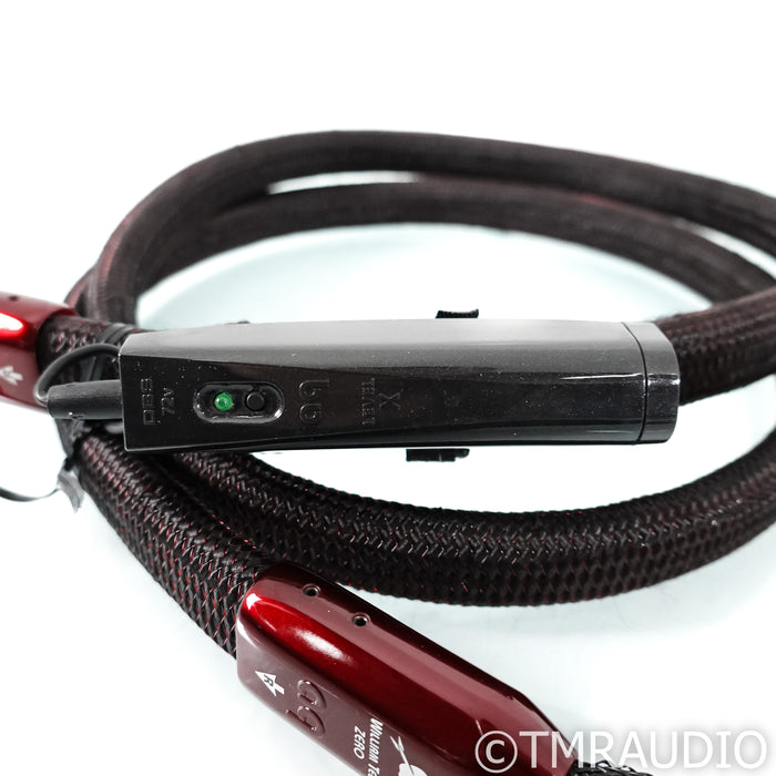 AudioQuest William Tell Zero Speaker Cables; 6ft Pair; 72v DBS