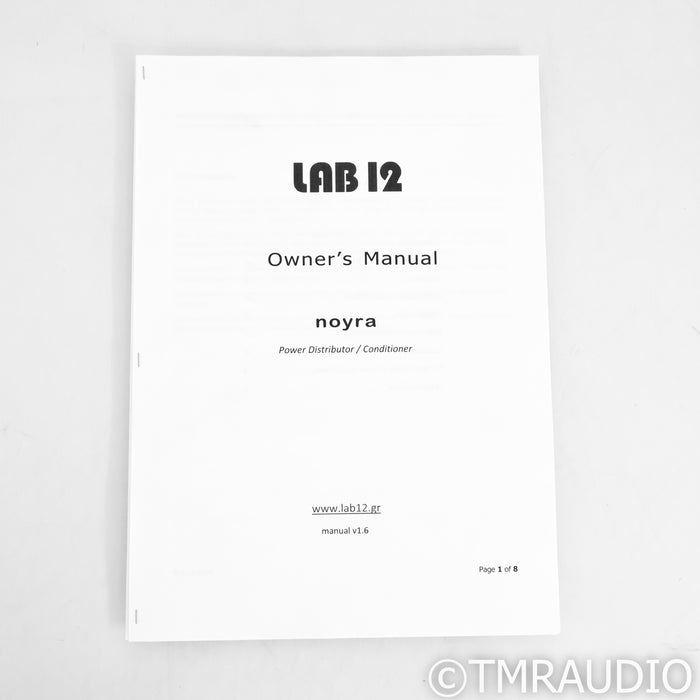 Lab12 noyra Power Conditioner