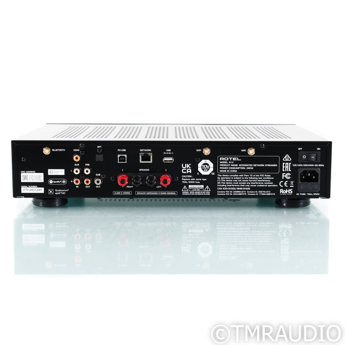 Rotel S14 Wireless Streaming Integrated Amplifier; DAC