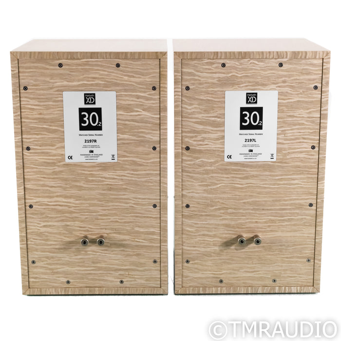 Harbeth Monitor 30.2 XD Bookshelf Speakers; Grey Willow Pair